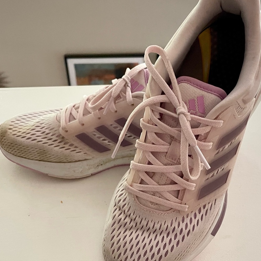 adidas - EQ21  running shoe is a well-rounded add to your active.